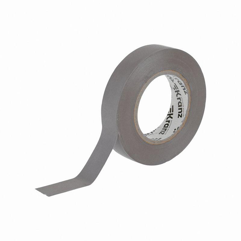  Изолента ПВХ 0.13х15мм 25м сер. (уп.5шт) Kranz KR-09-2108 фото в каталоге от BTSprom.by