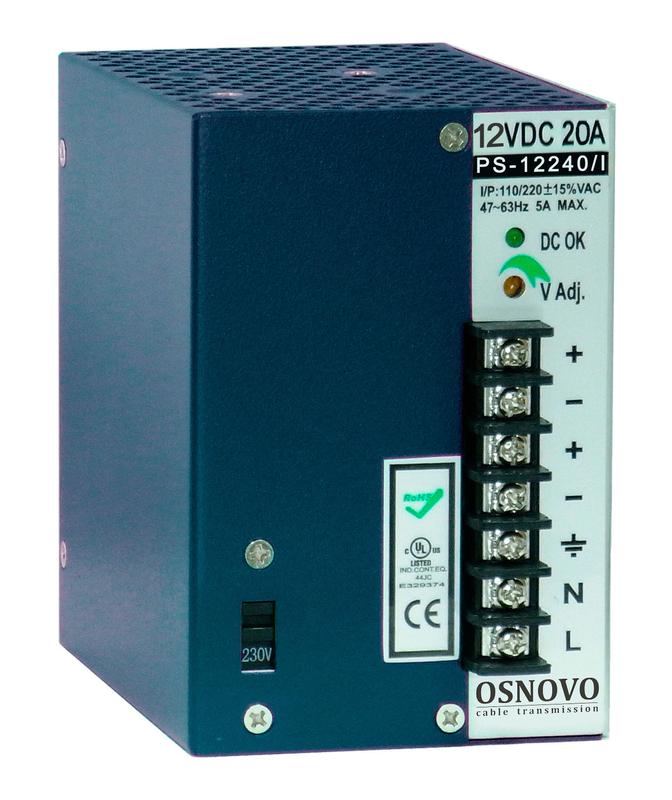 блок питания промышленны ps-12240/i 20а osnovo 11175 от BTSprom.by