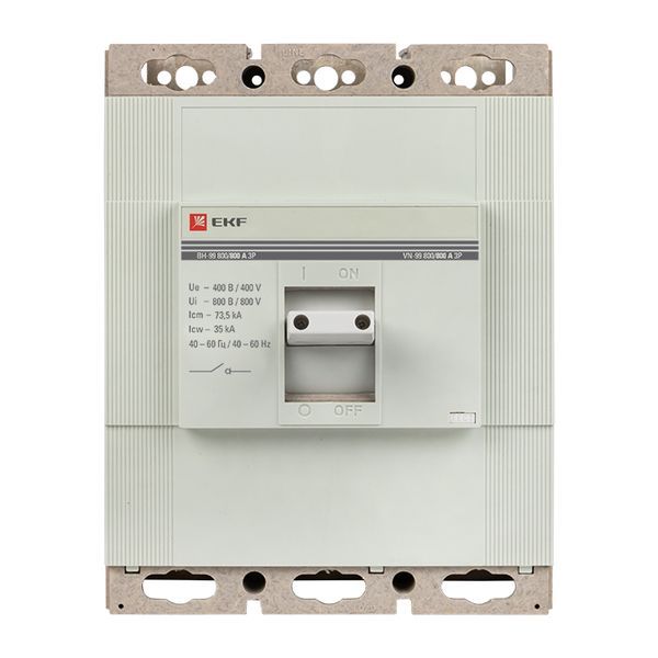  Выключатель нагрузки 3п ВН-99 800/800А EKF sl99-800-800 фото в каталоге от BTSprom.by