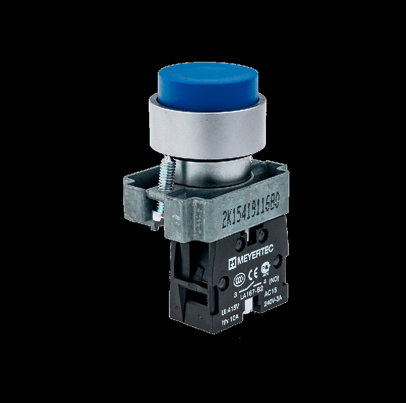 кнопка выступающая син. 1no мет. mtb2-blz116 овен 58158 от BTSprom.by