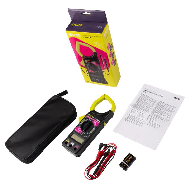  Клещи токовые M266 ФАZА 5000650 фото в каталоге от BTSprom.by