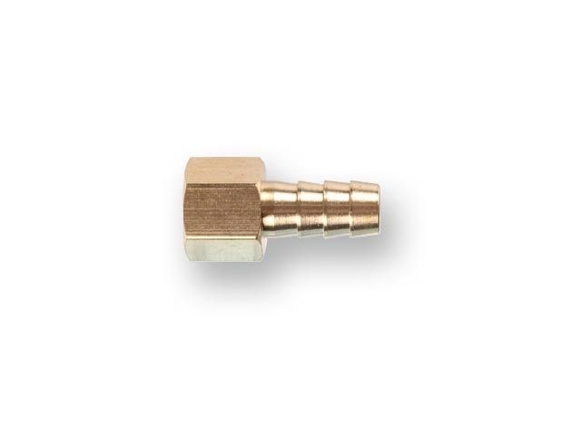 соединение внутр. резьба 1/4" х елочка 10 мм (латунь) eco ab-ft14/e10 от BTSprom.by