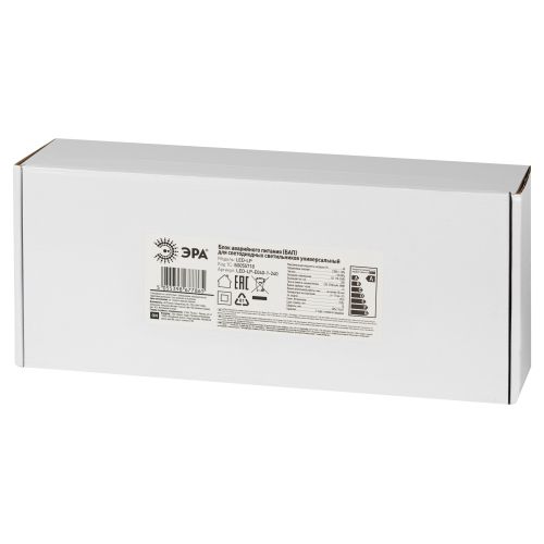  Блок аварийного питания для светильников LED-LP-E040-1-240 универс. до 40Вт 1час IP20 ЭРА Б0055718 фото в каталоге от BTSprom.by