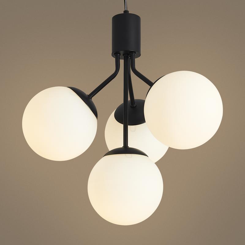  Светильник Kokett 60Вт E27х4 IP20 подвесной Freya FR5500PL-04B фото в каталоге от BTSprom.by