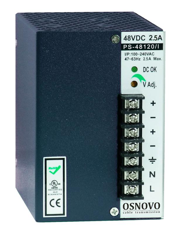 блок питания промышленный ps-48120/i 2.5а osnovo 11172 от BTSprom.by