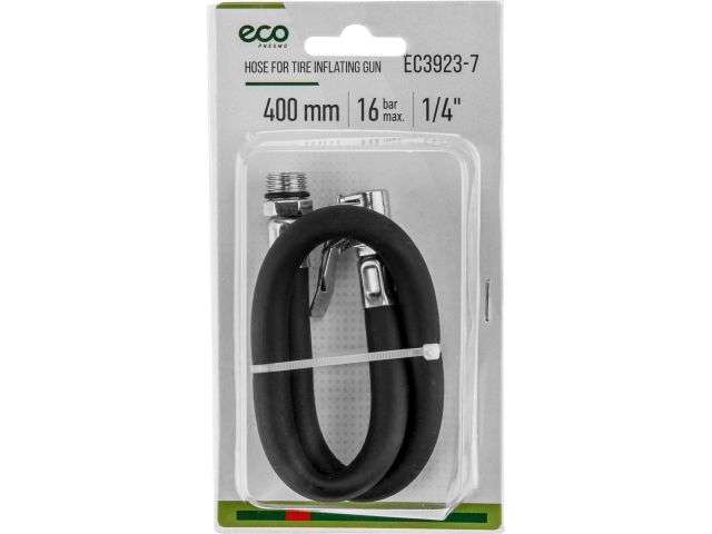 шланг для пистолета подкачки шин 400 мм 1/4" eco ec3923-7 от BTSprom.by