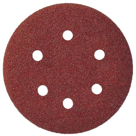 круг шлифовальный 125мм p40 6 отверст. на липучке (уп.5шт) p.i.t. apls06-0040e от BTSprom.by