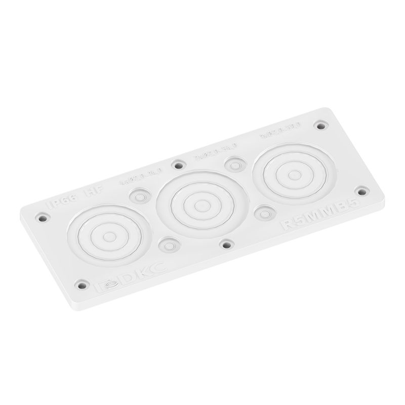 ввод кабельный мембранный epdm ip66 -70..+90град.c 216х89мм 4хd20-140мм 2хd20-540мм 1хd20-590мм dkc r5mmb5 от BTSprom.by