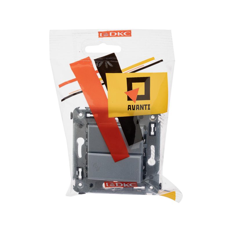  Диммер кнопочный СП Avanti "Закаленная сталь" DKC 4404343 фото в каталоге от BTSprom.by