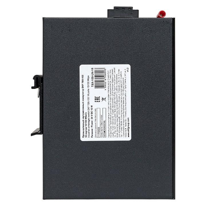  Коммутатор промышленный неуправляемый TSX-100 16 портов 10/100 Мбит/с EKF TSX-100-UN-16 фото в каталоге от BTSprom.by