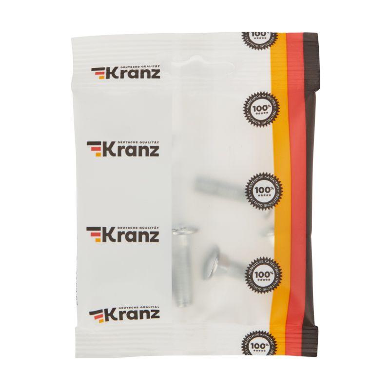  Болт мебельный DIN 603 8х30 (уп.4шт) Kranz 1301-0830-4 фото в каталоге от BTSprom.by