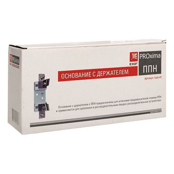  Держатель плавкого предохранителя габ 4.1000А к ППН-41 EKF fusb-41 фото в каталоге от BTSprom.by