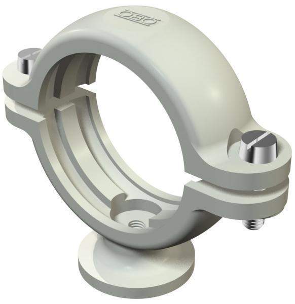 скоба крепежная цокольная d16.5-18мм 2960 18 m6 lgr obo 2130181 от BTSprom.by