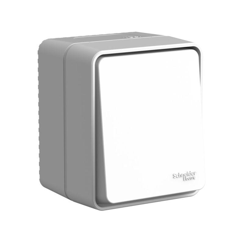 переключатель проходной 1-кл. оп atlasdesign profi ip54 10ах сер. se atn543061 от BTSprom.by