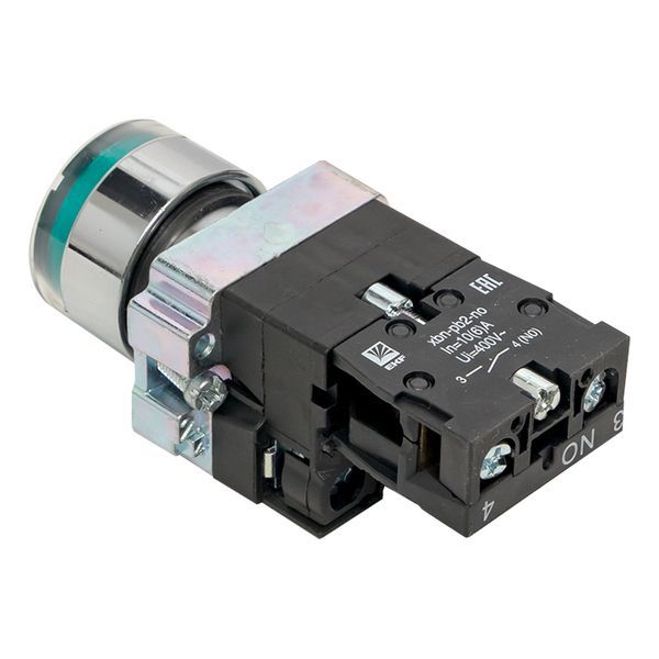  Кнопка BA31 с подсветкой 230В зел. NO PROxima EKF xb2-bw31-230 фото в каталоге от BTSprom.by