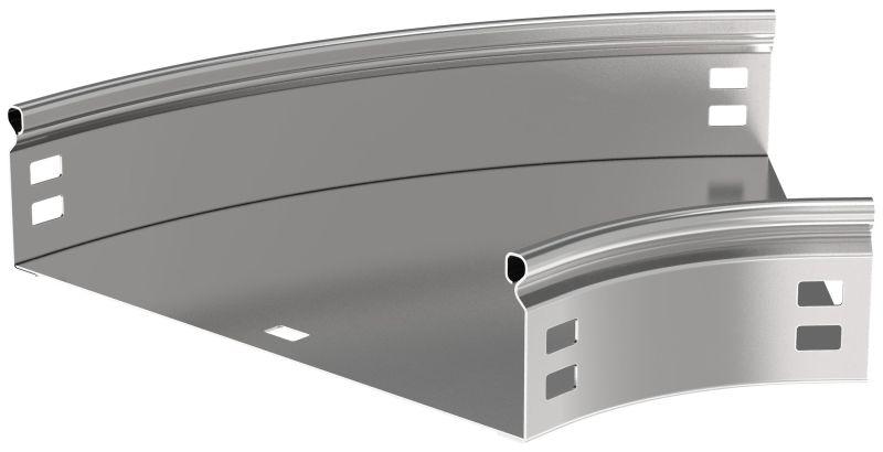 Угол для лотка плавный 45град. 400х80 Г01 ESCA IEK CPG01-0-45-080-400 от BTSprom.by