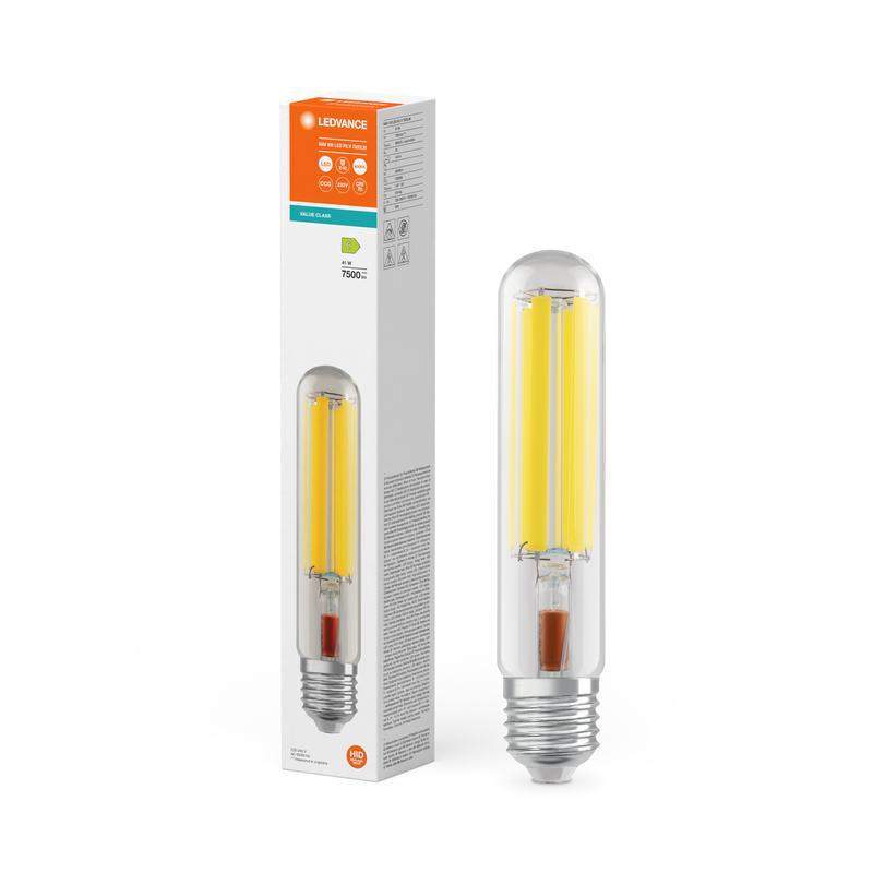 лампа светодиодная филаментная nav led 41вт (замена 100вт) 4000к нейтр. бел. e40 7500лм special прозр. стекло 220-240в ledvance 4099854072079 от BTSprom.by