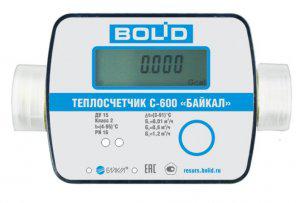 теплосчетчик с600-байкал(bolid)-15-0.6-р болид 291851 от BTSprom.by