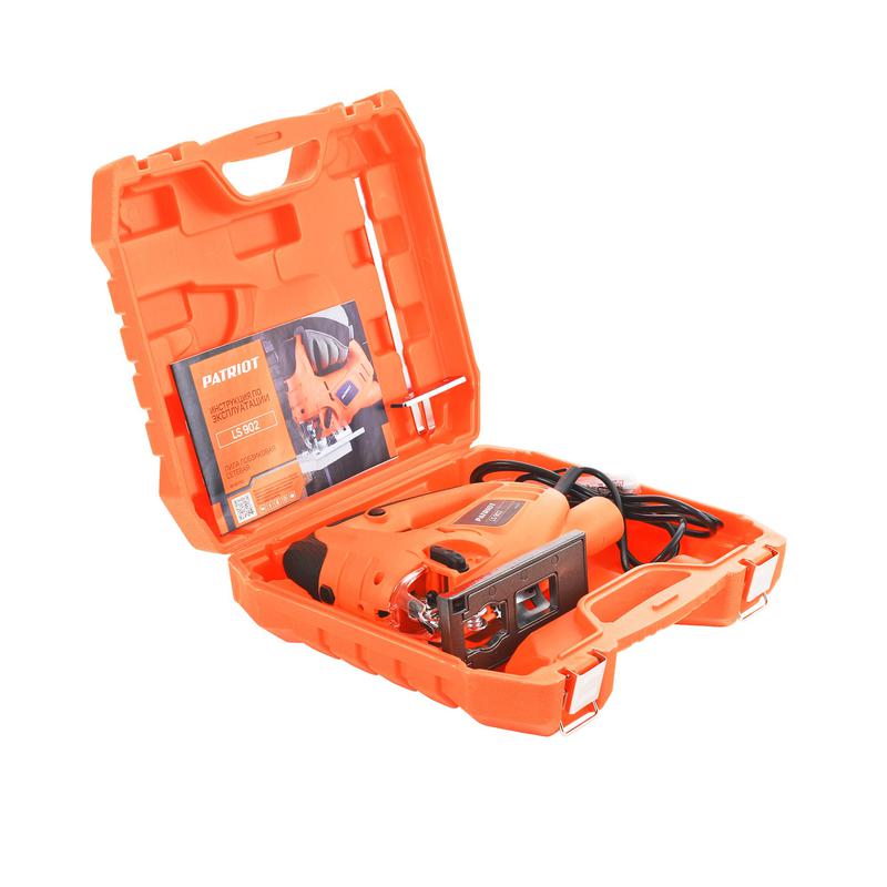  Лобзик LS 902 800Вт макс толщина дерева 100мм (Кейс набор из 5ти пилок) PATRIOT 190301792 фото в каталоге от BTSprom.by