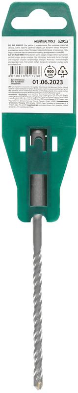  Бур по бетону SDS PLUS с двойн. резьбой 6х160мм FIT 32913 фото в каталоге от BTSprom.by