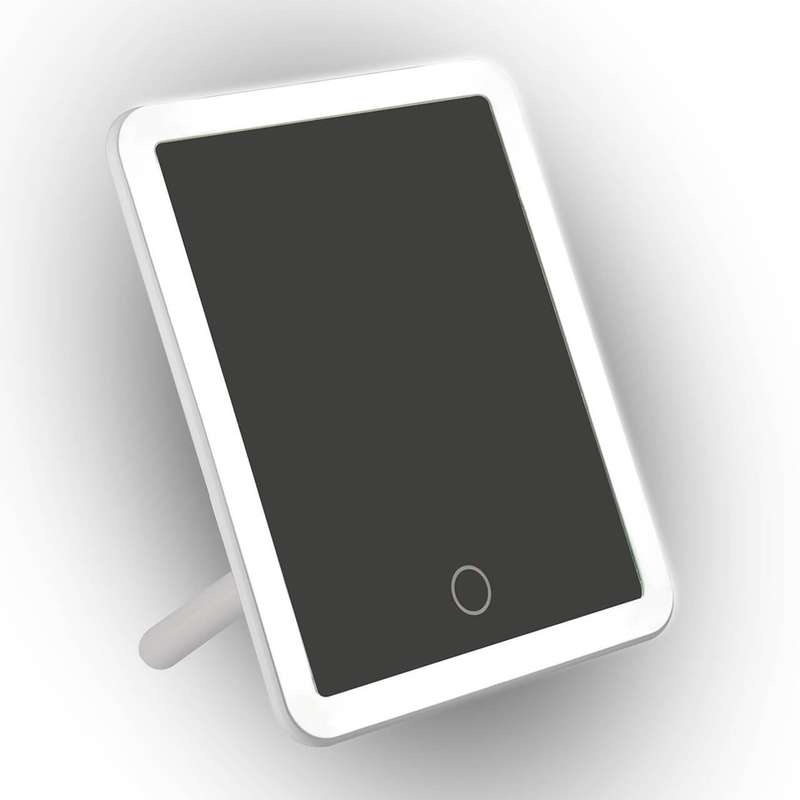 светильник настольный tld-591 white/led/80lm/6000k/dimmer зеркало 4вт встроен. аккум. 3.7в/600ма.ч сенсор. выкл. диммер бел. uniel ul-00002759 от BTSprom.by