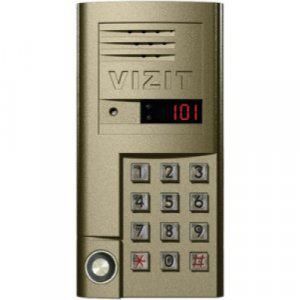 панель вызывная аудиодомофона бвд-sm101t vizit 219551 от BTSprom.by