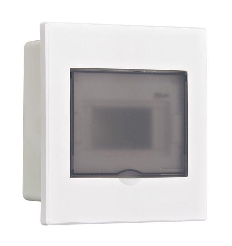 корпус навесной дв. 1 ряд 6 мод. ip41 щрн-п пласт. прозр. dekraft 31061dek от BTSprom.by