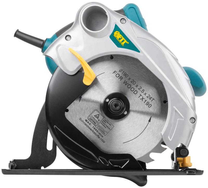  Пила дисковая 1300Вт 4700об/мин 190/20мм железная опора FIT 80405 фото в каталоге от BTSprom.by