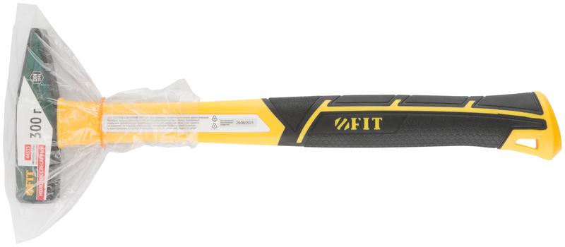  Молоток кованый Профи 300г фибергласовая усилен. ручка FIT 44333 фото в каталоге от BTSprom.by