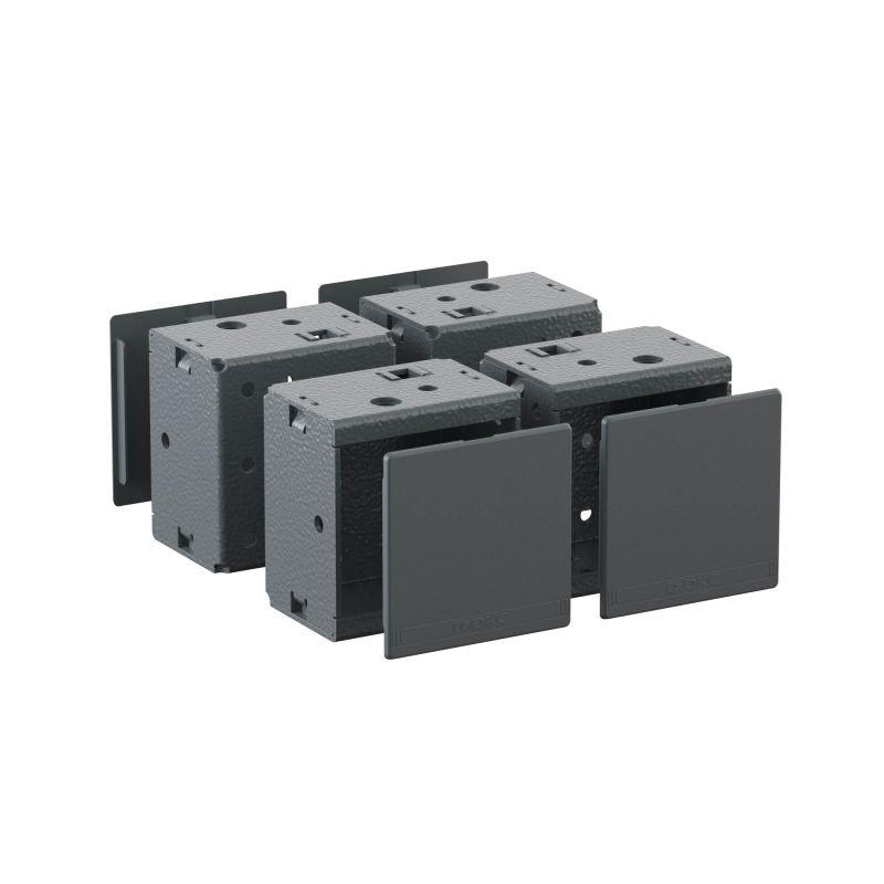 комплект угловых элементов с пластиковыми заглушками в=100мм (уп.4шт) dkc r5nbp01 от BTSprom.by