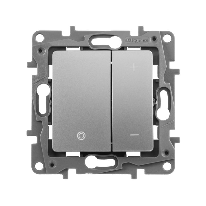  Механизм светорегулятора нажимного СП Etika 400Вт алюм. IEK 672418 фото в каталоге от BTSprom.by