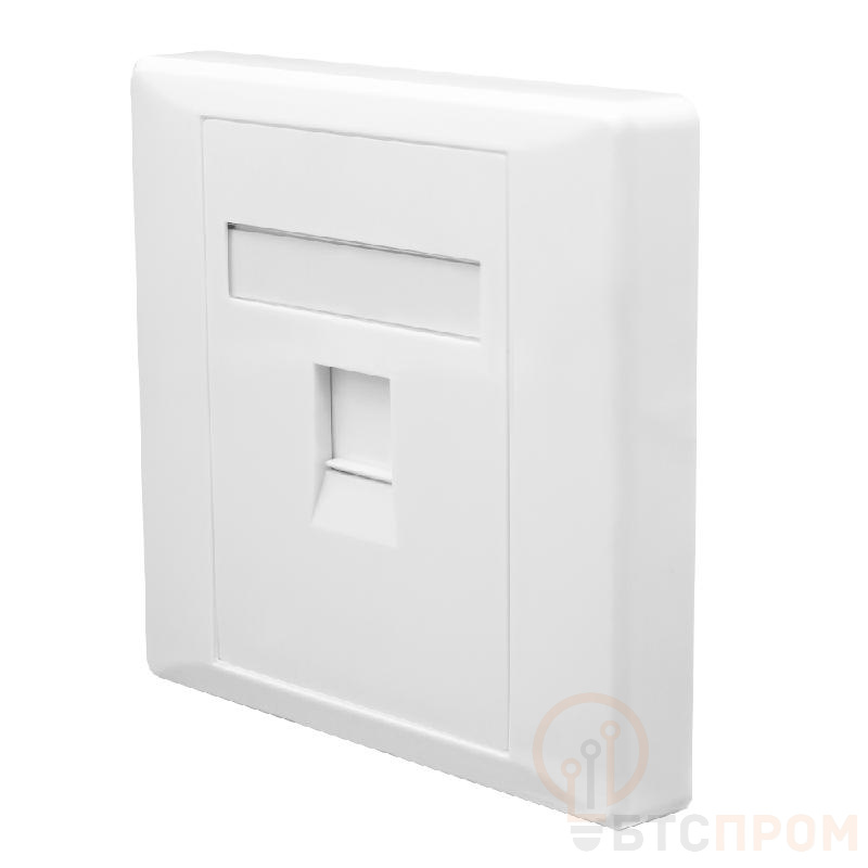 Панель лицевая 1 порт 80х80 Keystone шторка SUPRLAN 10-0333 фото в каталоге от BTSprom.by  Панель лицевая 1 порт 80х80 Keystone шторка SUPRLAN 10-0333 фото в каталоге от BTSprom.by