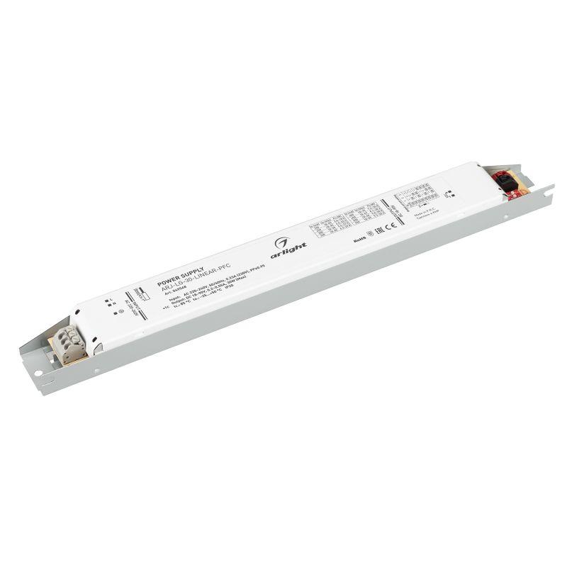 блок питания arj-lg-30-linear-pfc 18-90в 0.2-0.55а 30вт ip20 метал. arlight 049548 от BTSprom.by