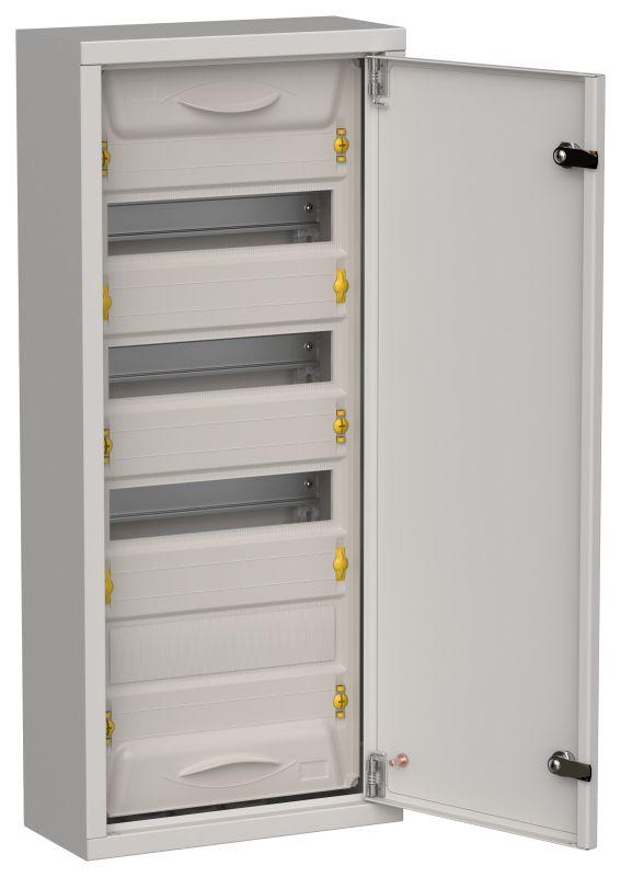корпус щрн-48 (1х48) titan 5 710х310х140 ip31 метал. сер. iek ti5-50-n-048-31-7035 от BTSprom.by