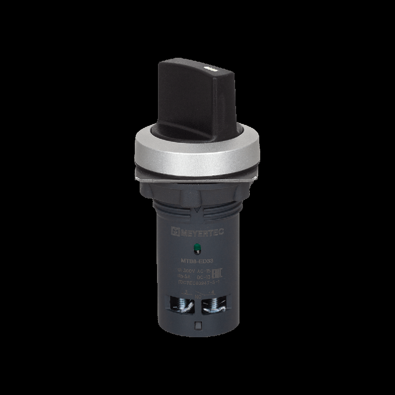 переключатель на 3 положения с фиксацией короткая ручка 2no ip65 пластик mtb8-ed33 овен 151257 от BTSprom.by