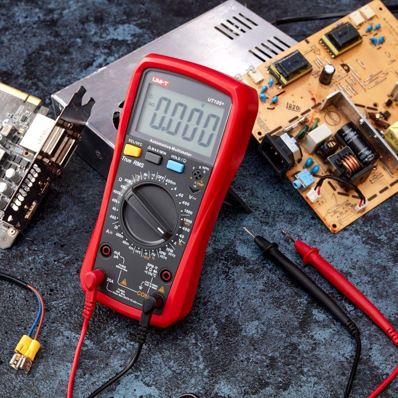  Мультиметр автомобильный UT105+ UNI-T 13-0059 фото в каталоге от BTSprom.by