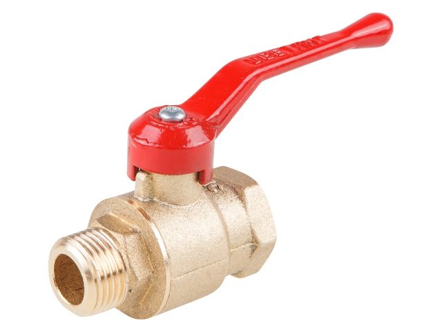 кран шаровый 1 1/4" нар.-вн. ручка pn1,6 мпа, 11б27п5, цветлит (црб0038) zw10118 от BTSprom.by