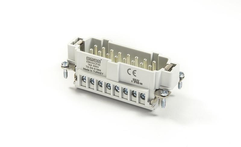 штепсель для разъемов на 32 вывода 16а emas eb032cf00 от BTSprom.by