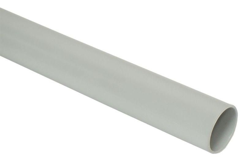 труба гладкая пвх жесткая d20мм сер. (дл.3м) iek ctr10-020-k41-093i от BTSprom.by
