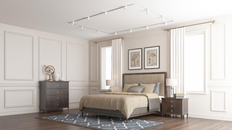  Профиль Flod для создания декоративных ниш в натяжном потолке алюм. бел. DENKIRS 696595 фото в каталоге от BTSprom.by