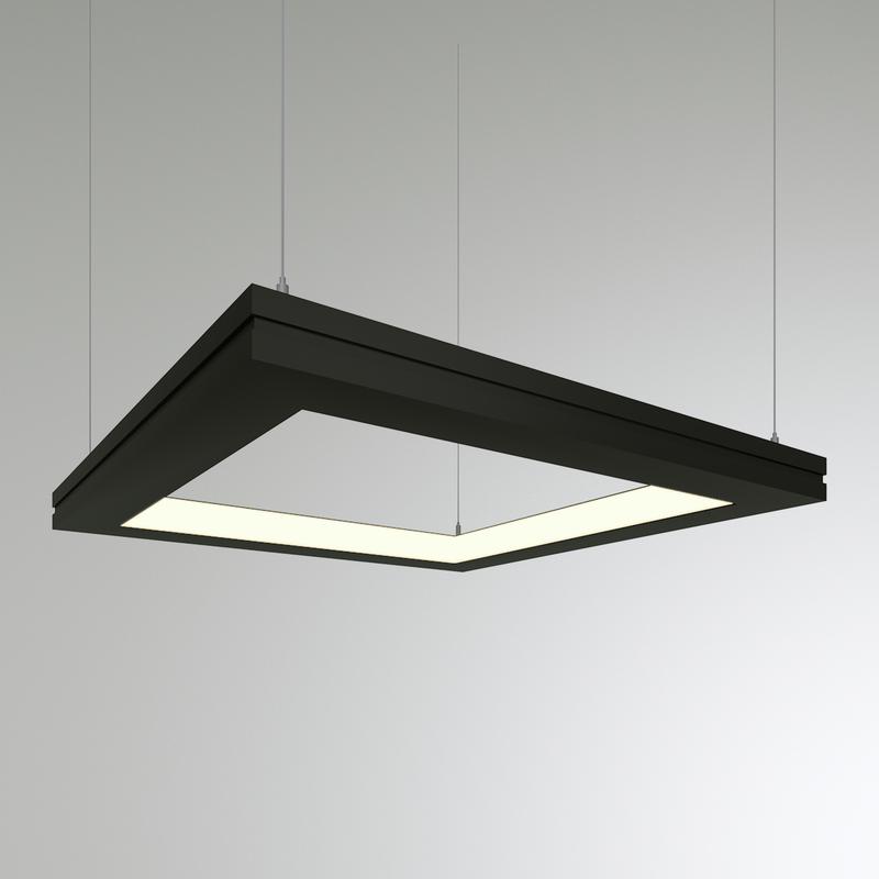 светильник светодиодный rve-pls5070-in-box-775-p 74вт 4000к 775х775мм подвесной анодир. свечение внутрь rvelektro rve00000682 от BTSprom.by