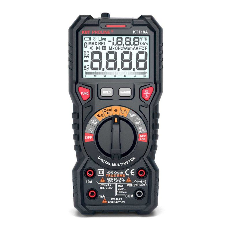 мультиметр цифровой kt 118a "proline" квт 79126 от BTSprom.by