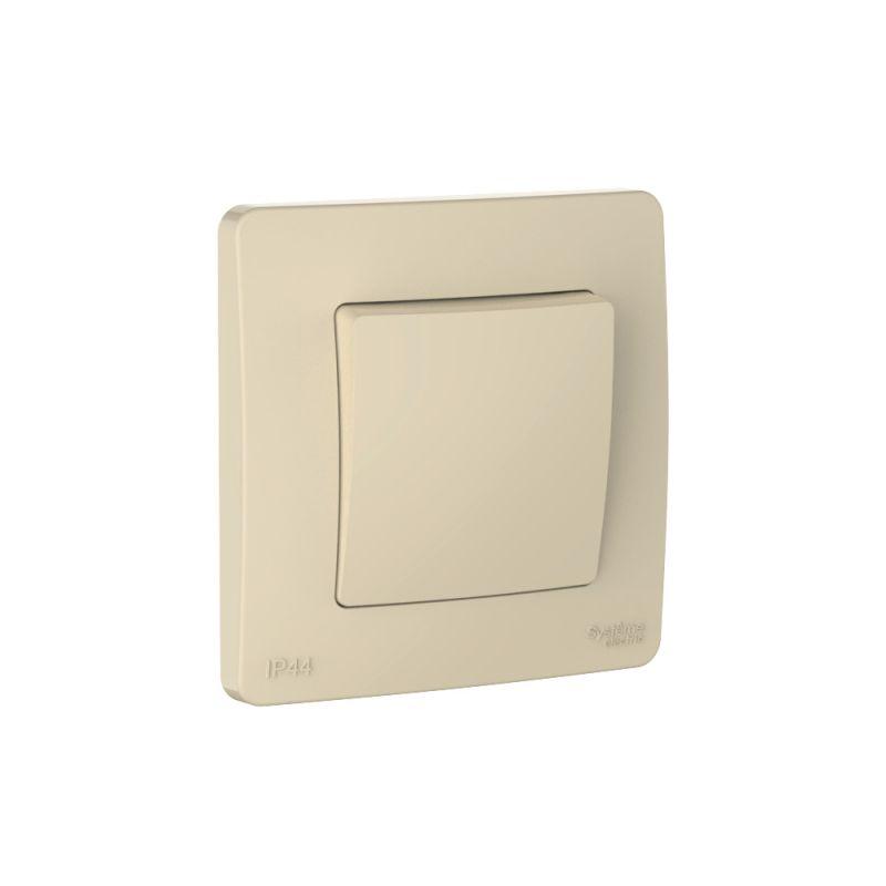 переключатель 1-кл. сп blanca 10а ip44 (сх.6) 250в беж. se blnvs410607 от BTSprom.by
