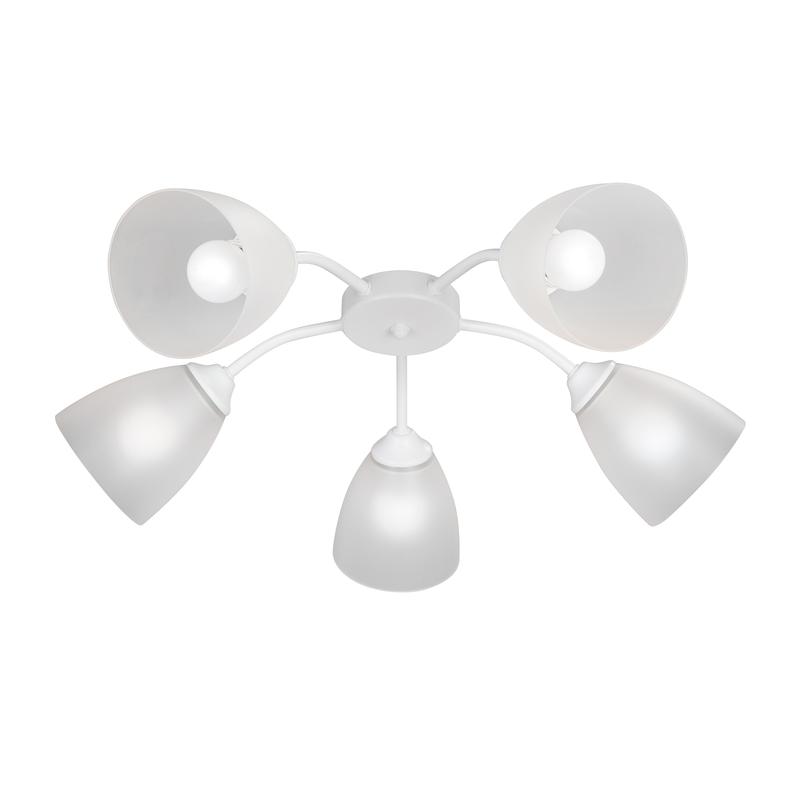 люстра v3750/5pl 5xe27 макс. 40вт плафон пп vitaluce v3750/5pl от BTSprom.by