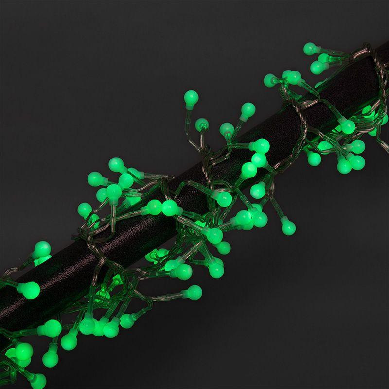  Гирлянда светодиодная "Мишура LED" 3м 288LED зел. 18Вт 220-240В IP20 провод ПВХ прозр. Neon-Night 303-604 фото в каталоге от BTSprom.by