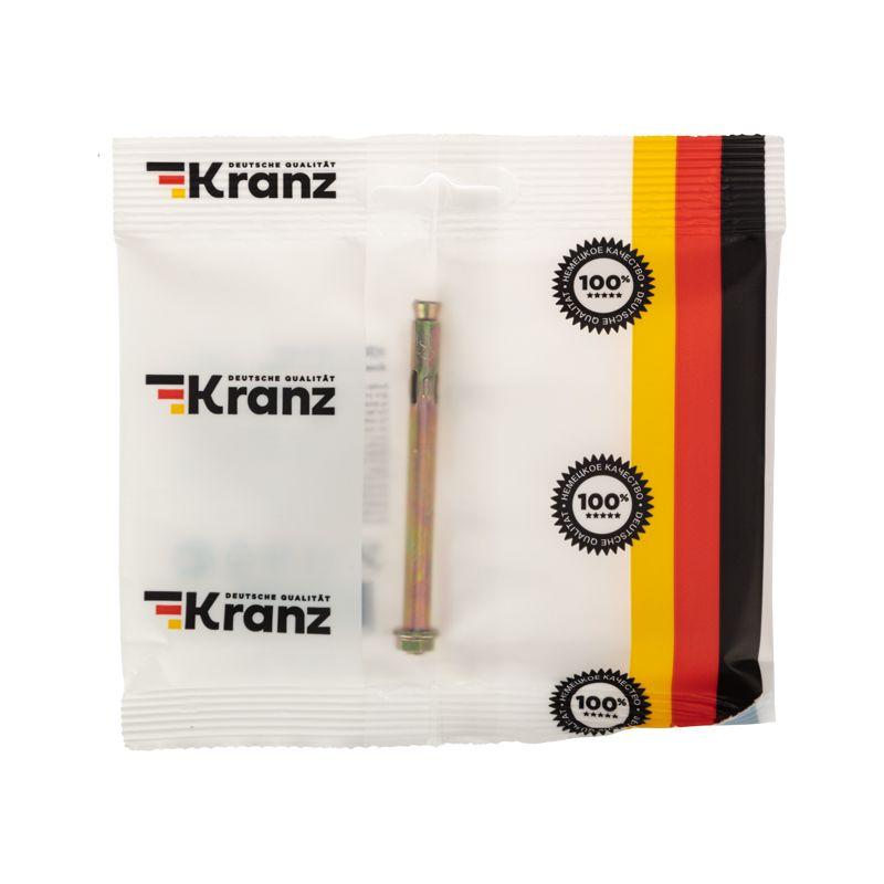  Болт анкерный с гайкой 6.5х75 (уп.1шт) Kranz KR-01-3818-005 фото в каталоге от BTSprom.by
