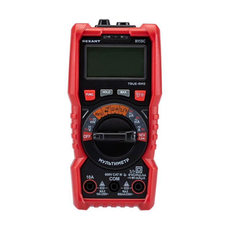  Мультиметр портативный R113C Rexant 13-3112 фото в каталоге от BTSprom.by