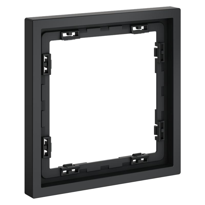  Рамка 1-м S70 пластик. графит Voltum VLS100107 фото в каталоге от BTSprom.by