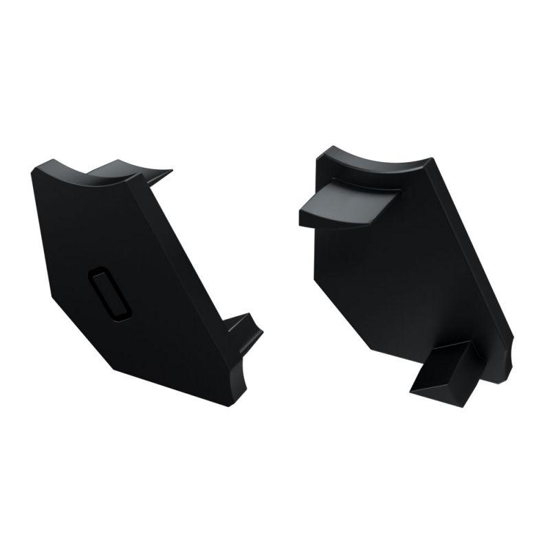 заглушка для alm-v60 левая пластик черн. arlight 026720 от BTSprom.by