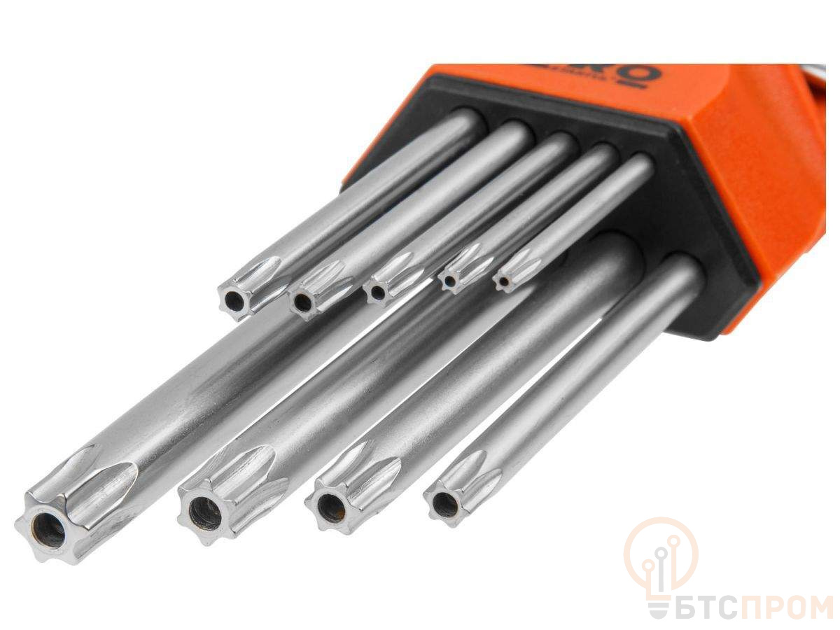  Набор ключей Torx T10-T50 9шт длинных PRO STARTUL (PRO-87109) фото в каталоге от BTSprom.by